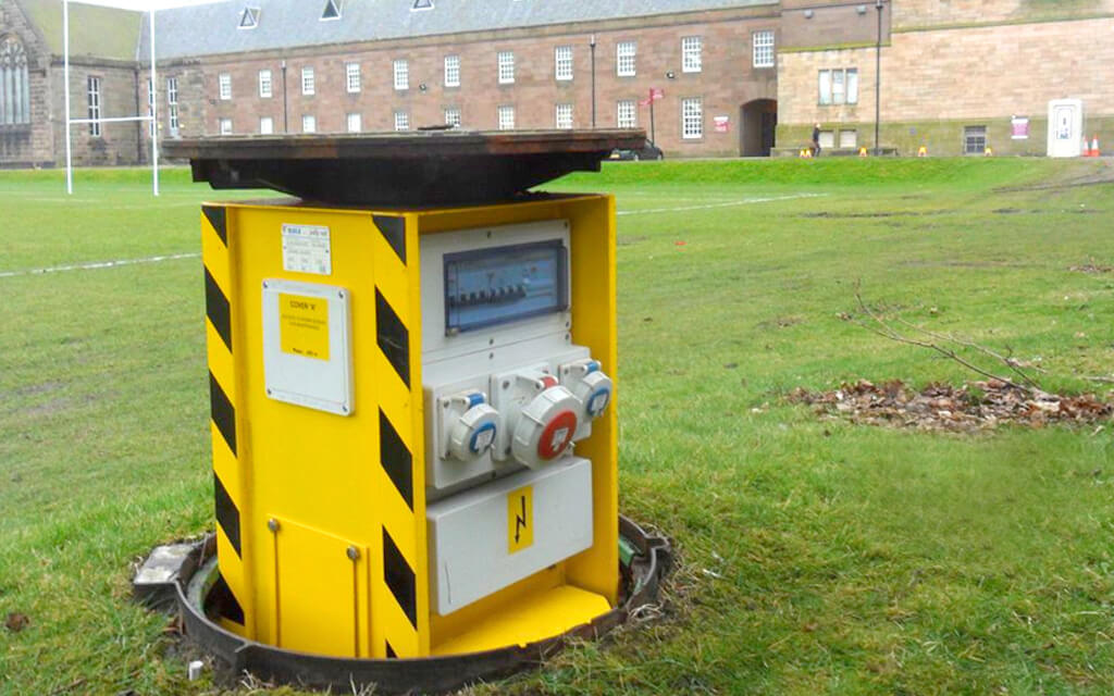 Aberdeen university pop up unit