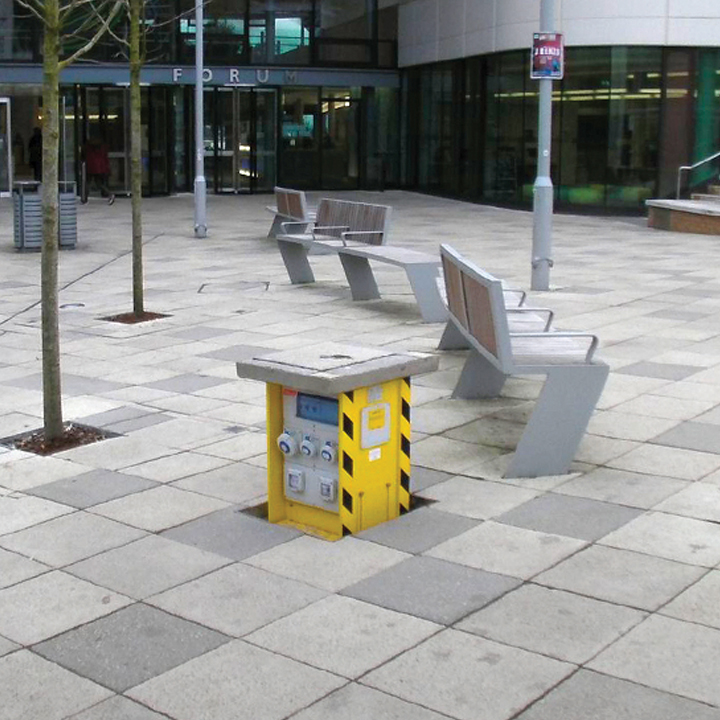 Pop Up Power Supplies Power Bollards