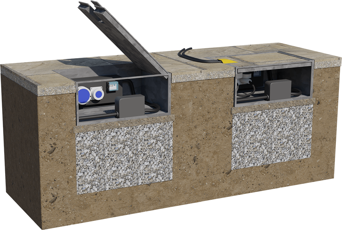Pop Up Power Supplies Power Bollards