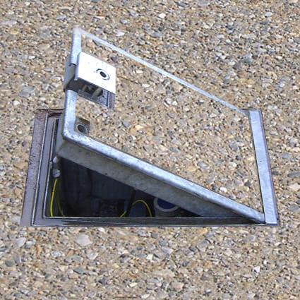 In Ground Unit Open