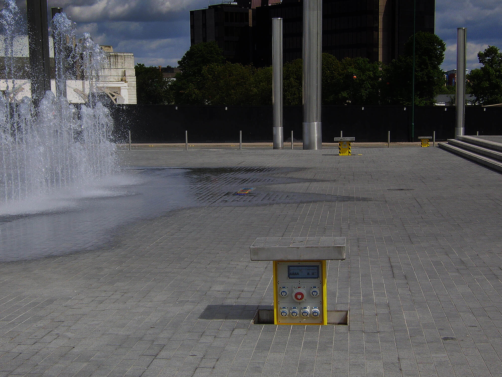 Image of pop up unit at Wembley Arena