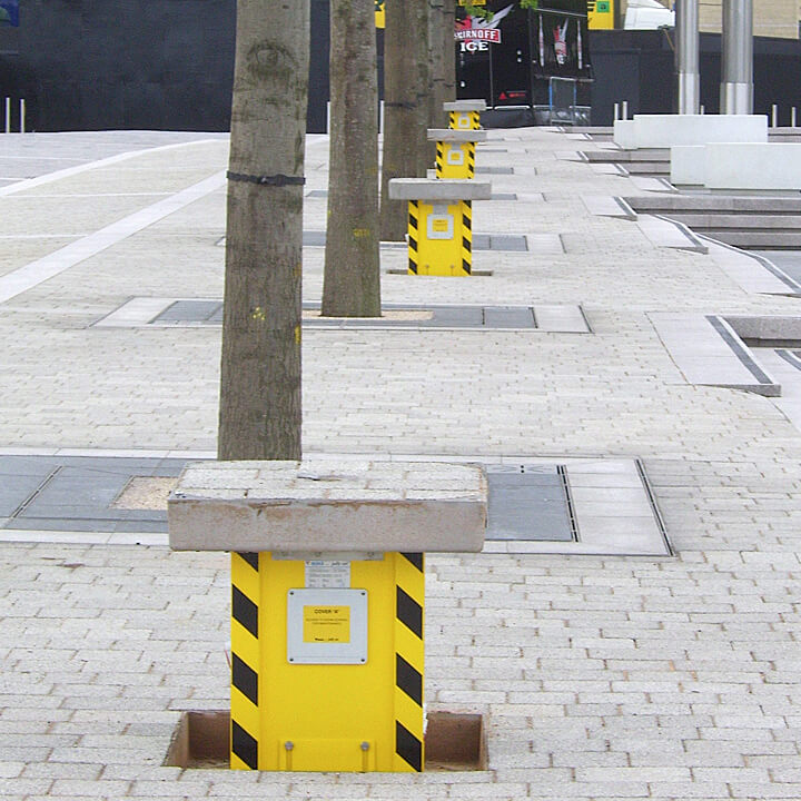 Pop Up Power Supplies Power Bollards