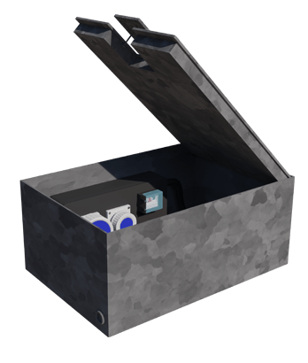 Pop Up Power Supplies Slim In Ground Unit