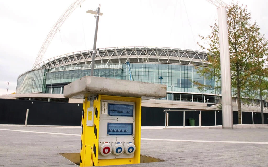 Wembley Arena pop up unit