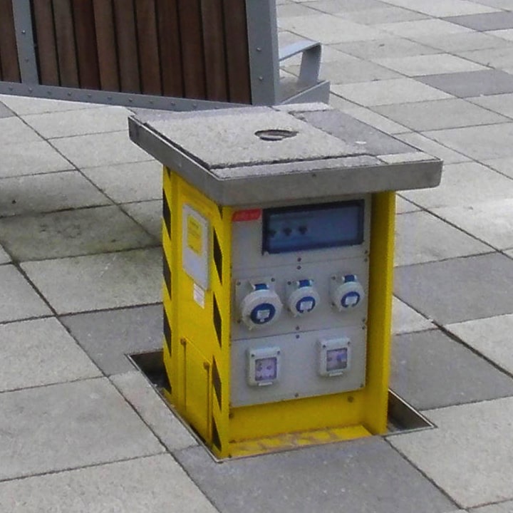 Exeter University Pop Up Unit Raised