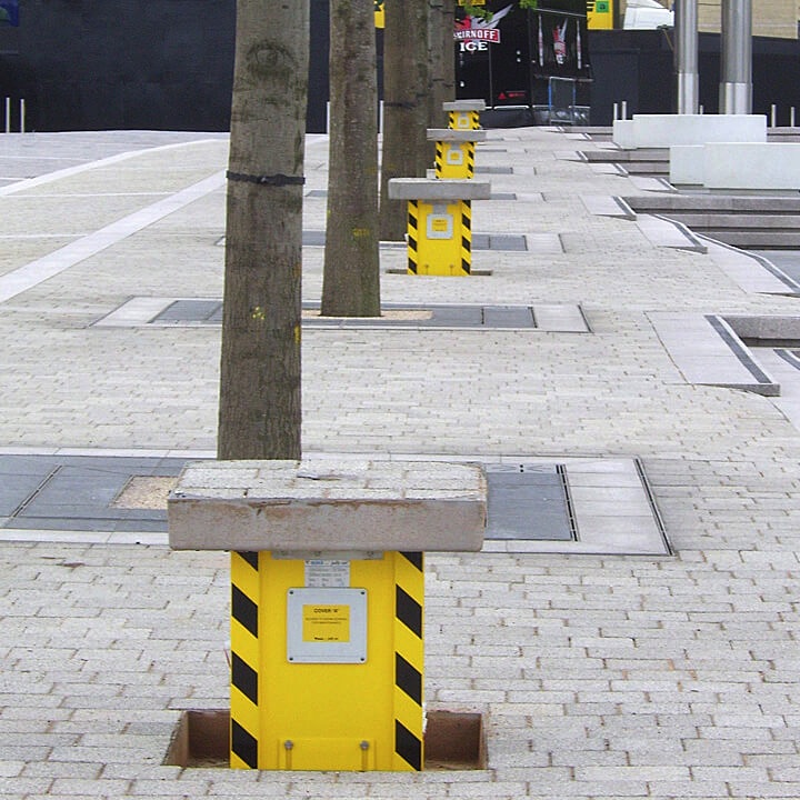 Pop Up Power Supplies Power Bollards